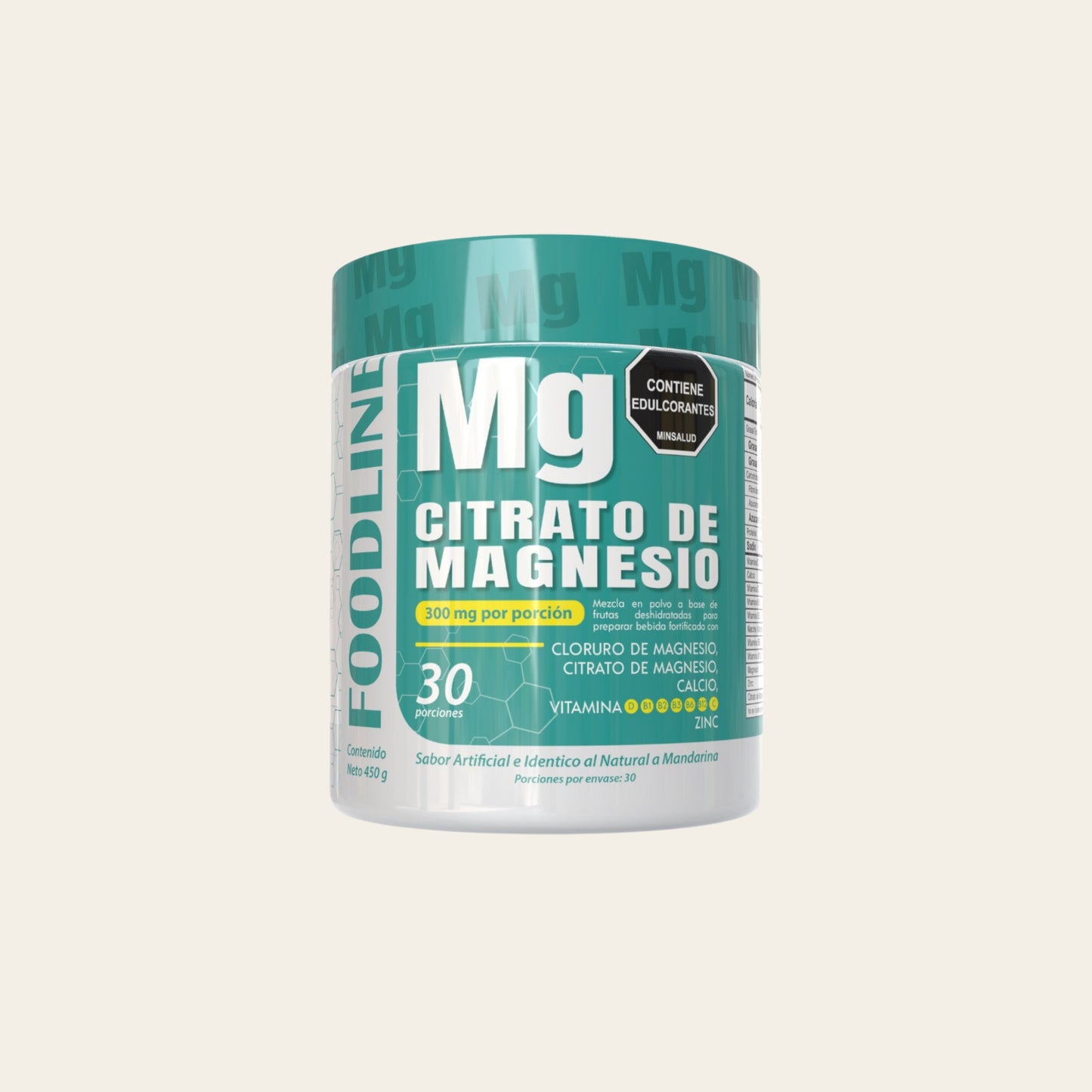 Citrato de magnesio Foodline x 450g
