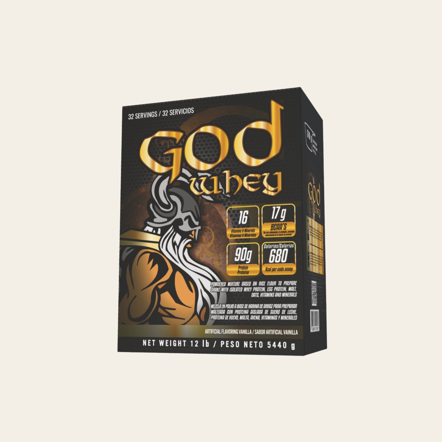 Proteína 12 lb Hipercalórica God Whey