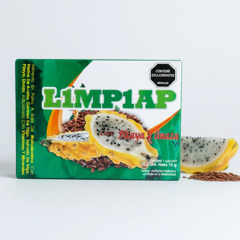 LIMPIAP con Pitaya y Linaza – Apoya tu Digestión y Tránsito Intestinal Naturalmente