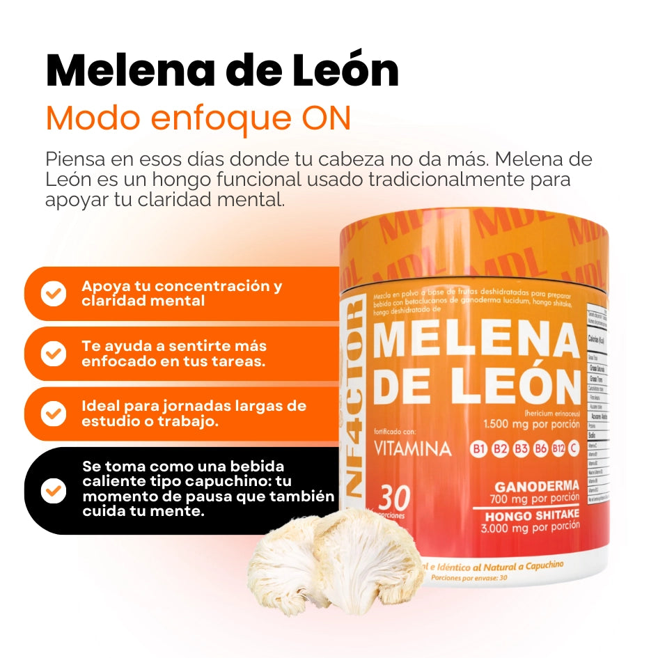 COMBO Melena de león y Resveratrol