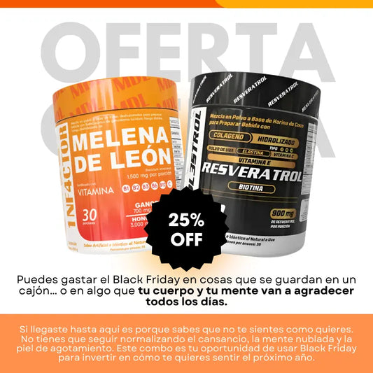 COMBO Melena de león y Resveratrol