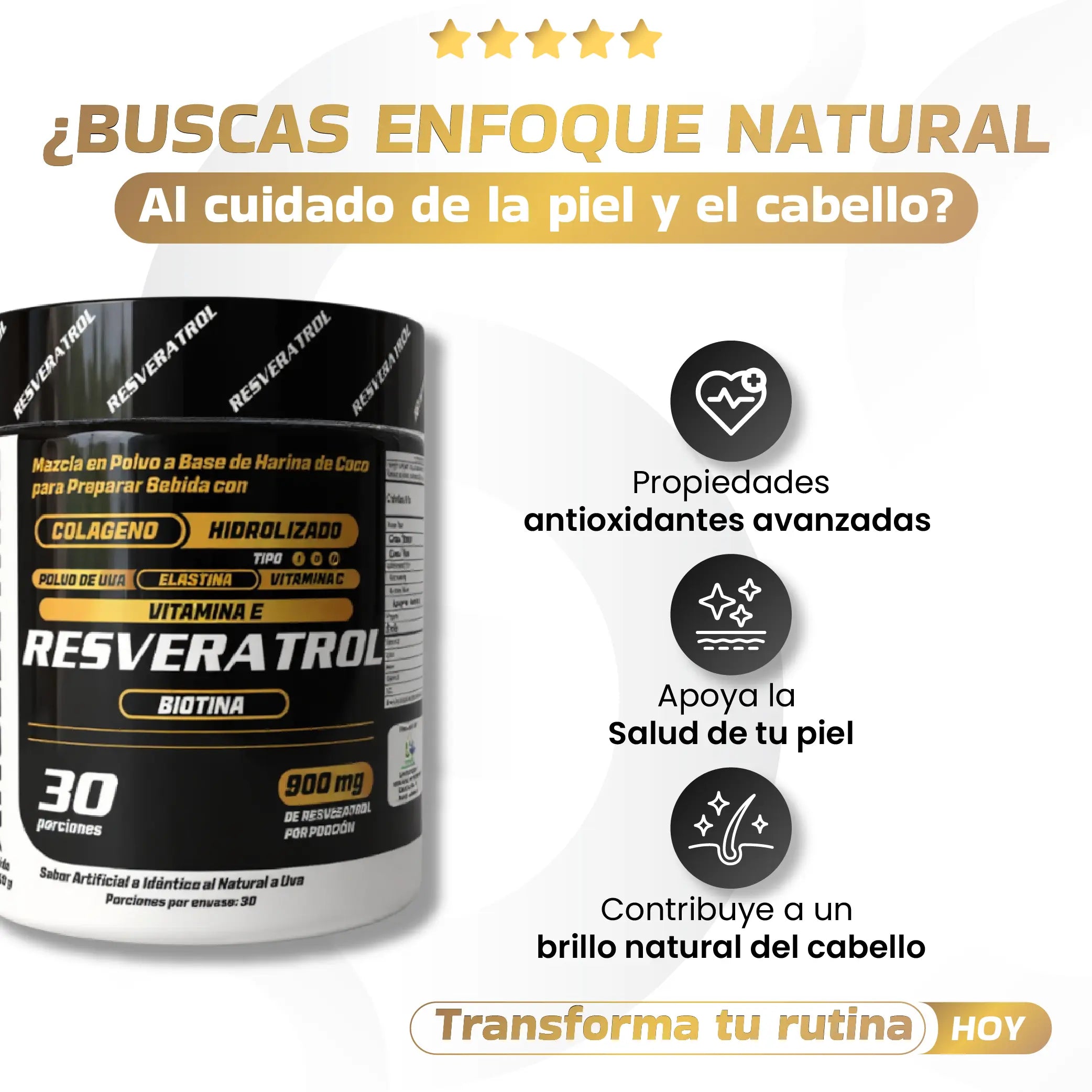 🧬 RESVERATROL POLVO