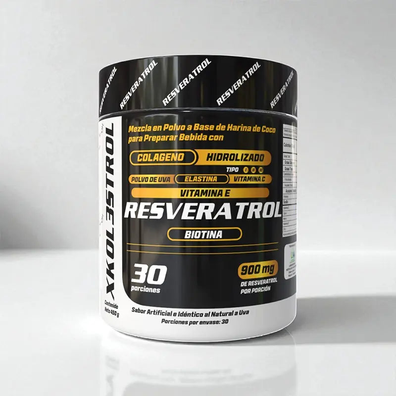 RESVERATROL PREMIUM 450g ¡Rejuvenece de Adentro hacia Afuera!