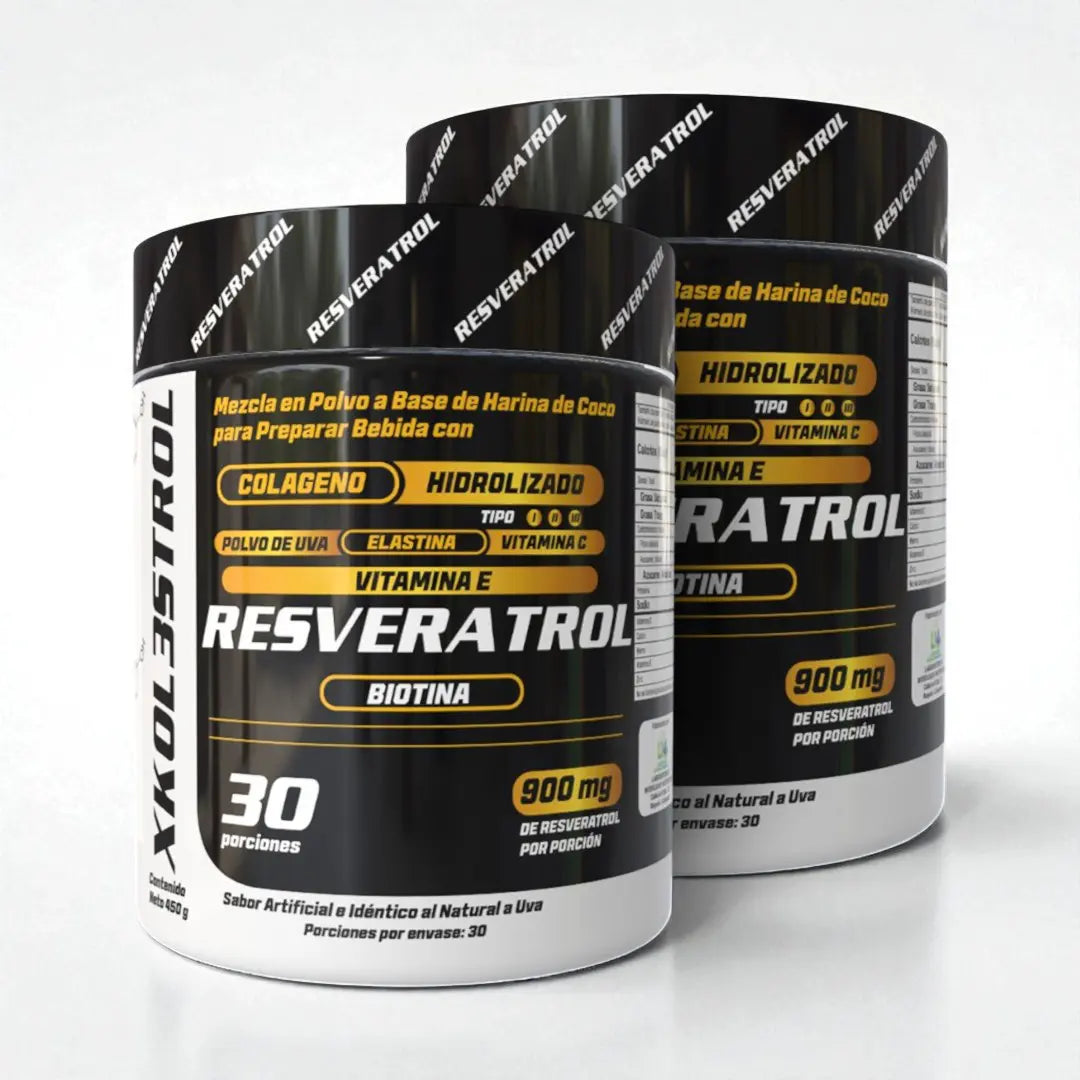 RESVERATROL PREMIUM 450g ¡Rejuvenece de Adentro hacia Afuera!